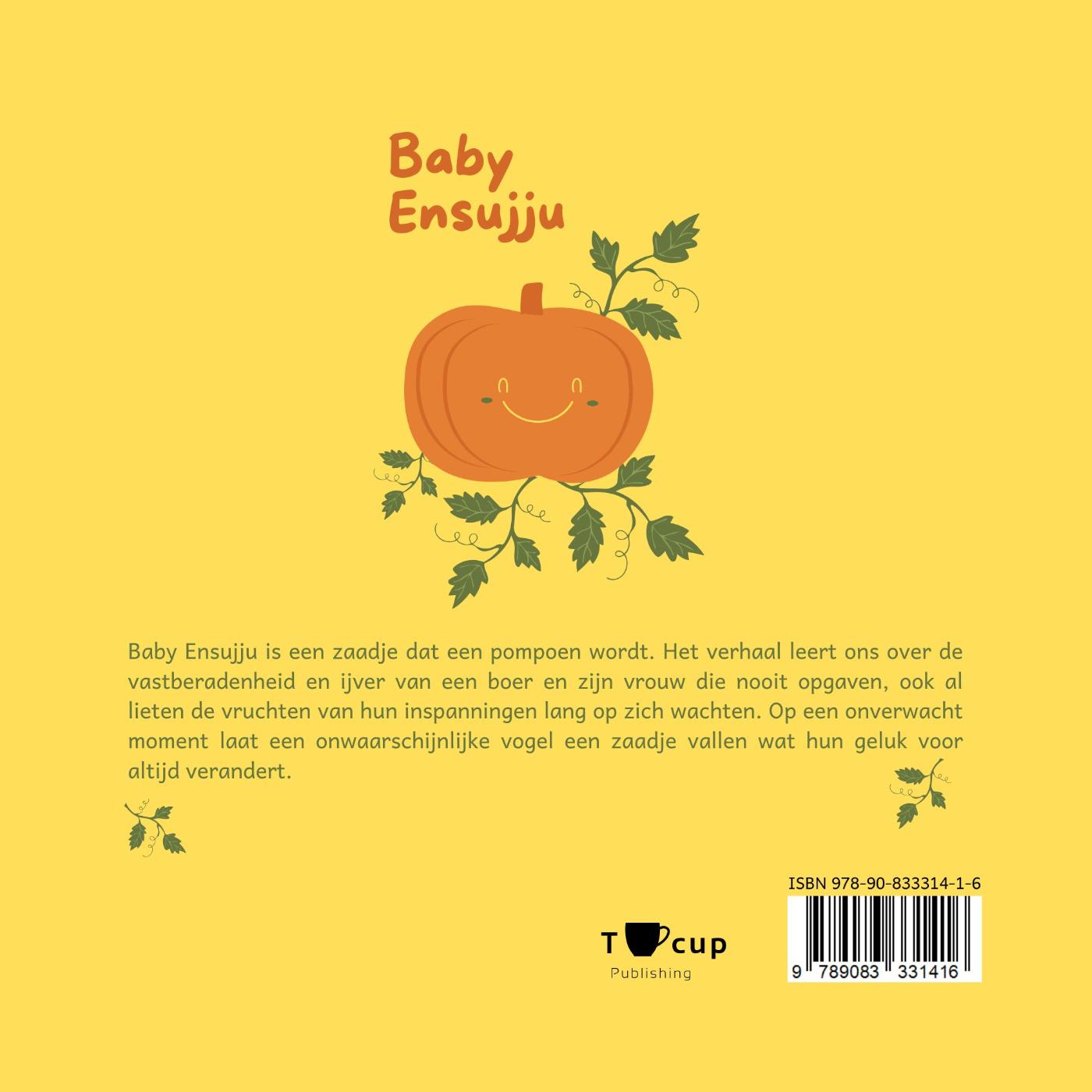 Achterkant van Baby Ensujju