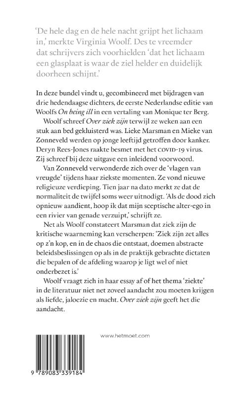 Achterkant van Over ziek zijn