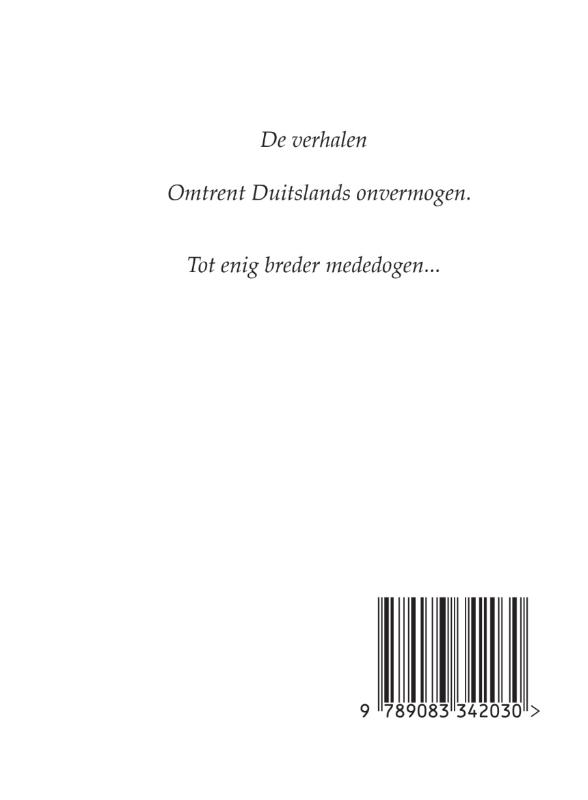 Achterkant van De appelboor Komt (bij ons) niet voor.