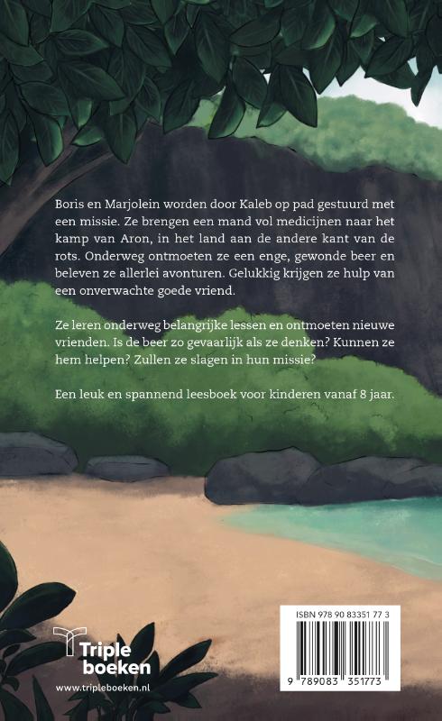 Achterkant van Het avontuur van Sterke Vacht