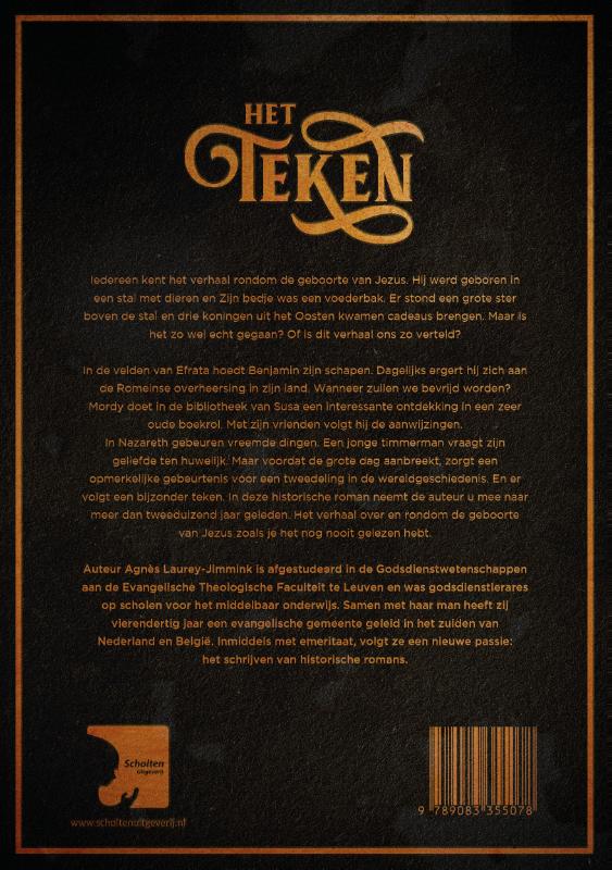 Achterkant van Het teken