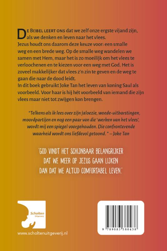 Achterkant van Mijn ergste vijand ben ik zelf