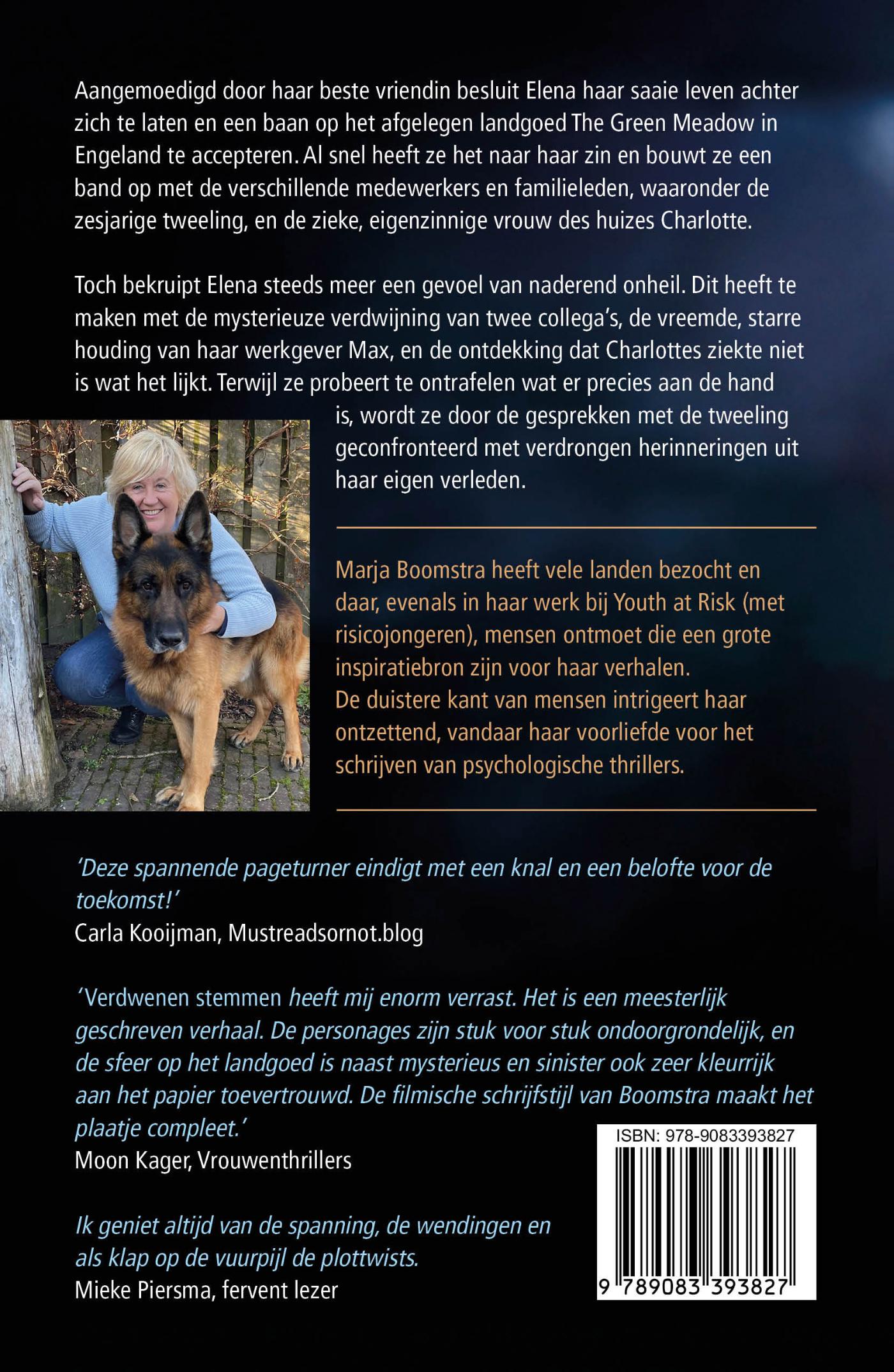 Achterkant van Verdwenen stemmen