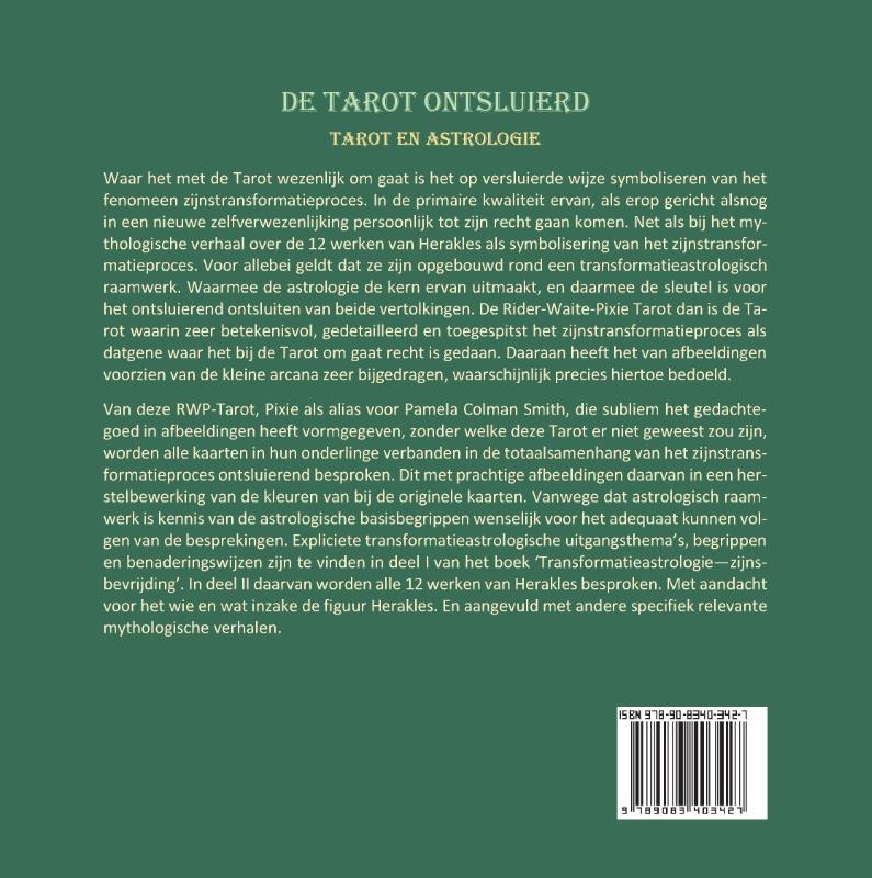 Achterkant van De Tarot ontsluierd