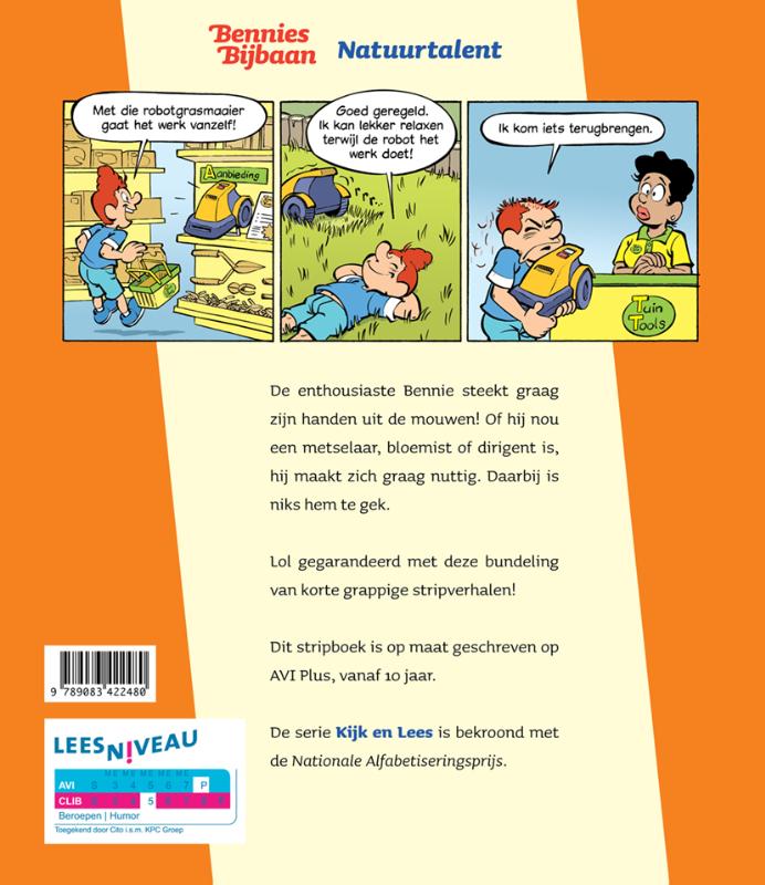 Achterkant van Bennies Bijbaan