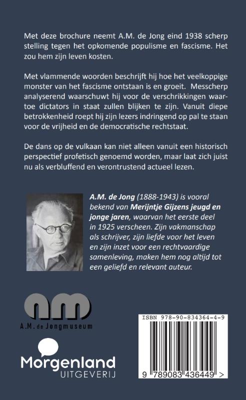 Achterkant van De dans op de vulkaan