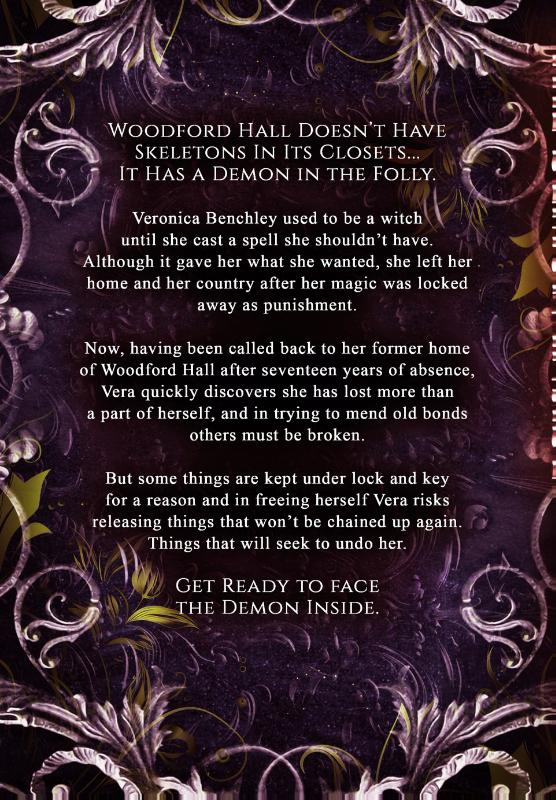 Achterkant van The Demon Inside