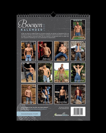 Achterkant van Boeren Kalender 2027