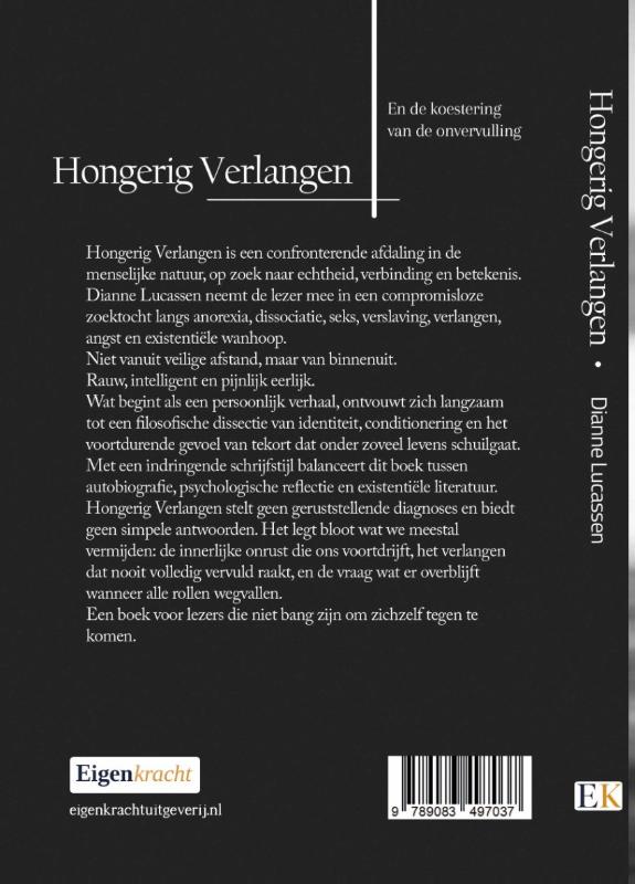 Achterkant van Hongerig verlangen