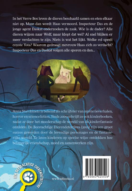 Achterkant van In het hol van de wolf