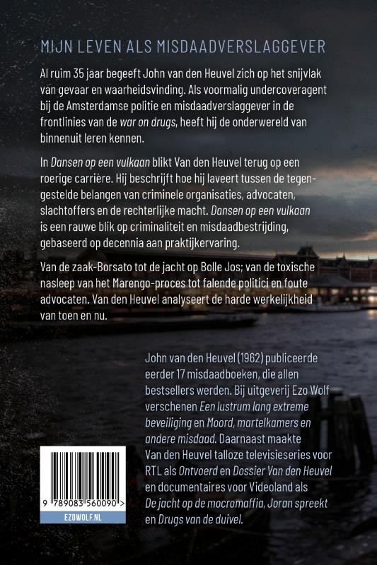 Achterkant van Dansen op een vulkaan