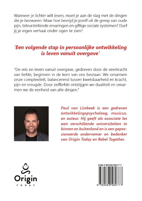 Achterkant van Veerkracht van liefde