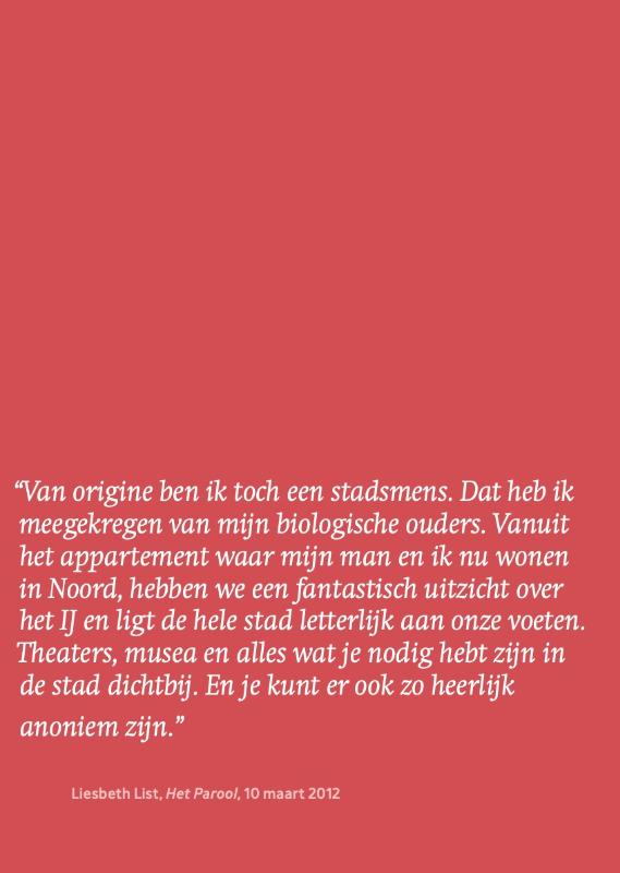 Achterkant van Het levenspad van Liesbeth List