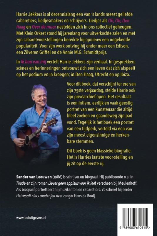 Achterkant van Ik hou van mij