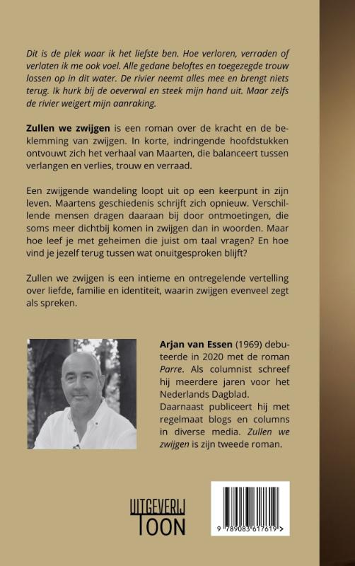 Achterkant van Zullen we zwijgen