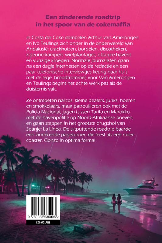 Achterkant van Costa del Coke