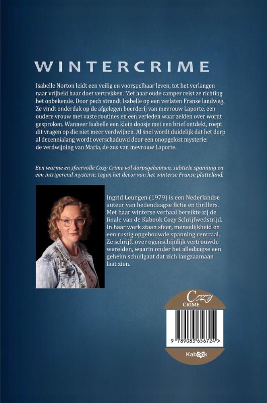 Achterkant van Wintercrime