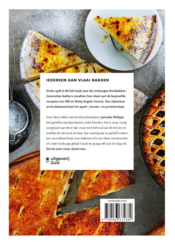 Achterkant van Vlaai en ander Limburgs gebak