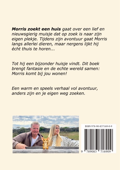 Achterkant van Morris zoekt een huis