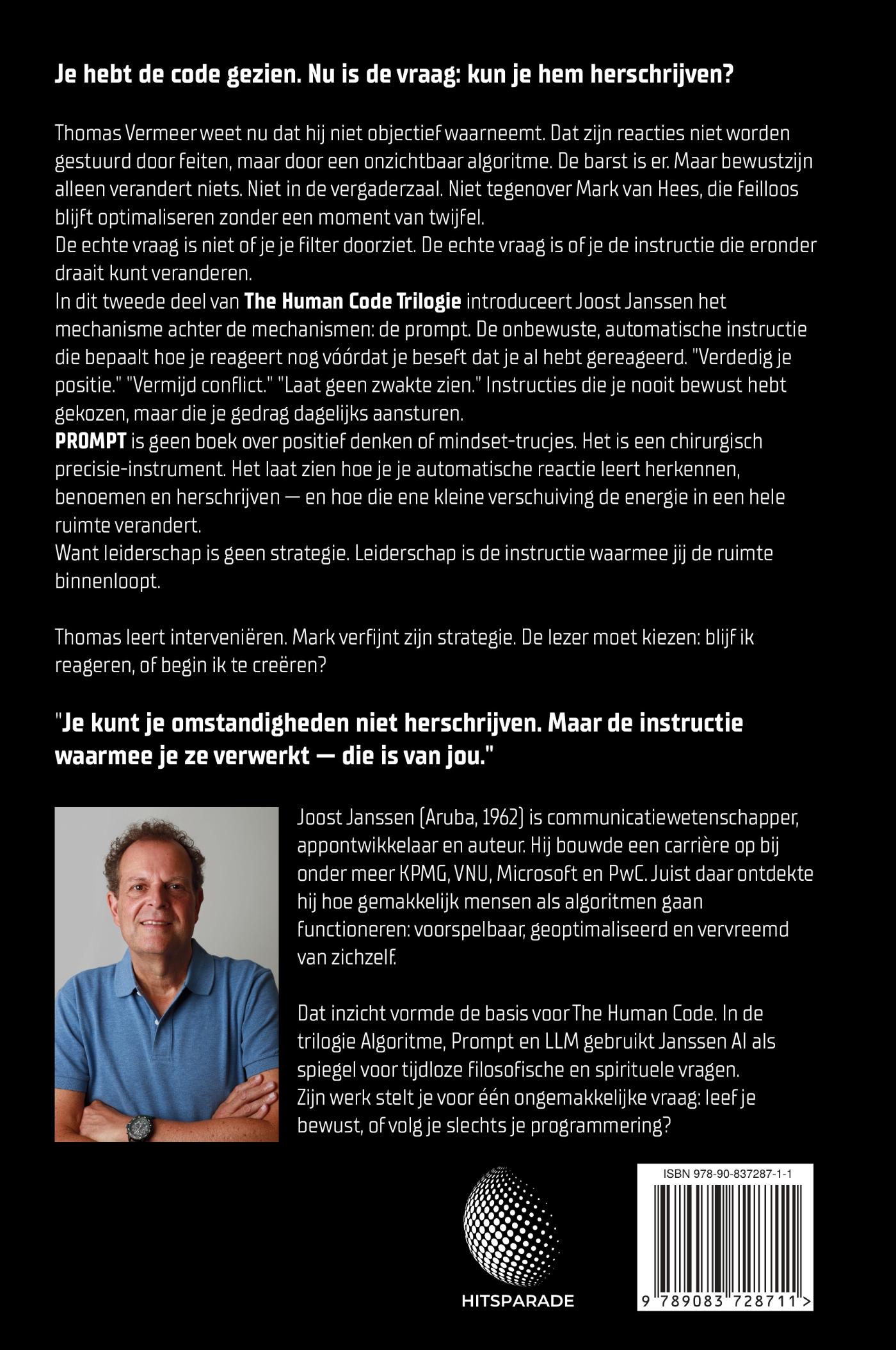 Achterkant van PROMPT