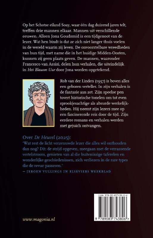 Achterkant van Het blauwe uur