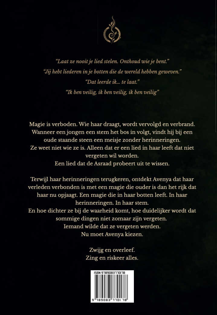 Achterkant van Het Verboden Lied