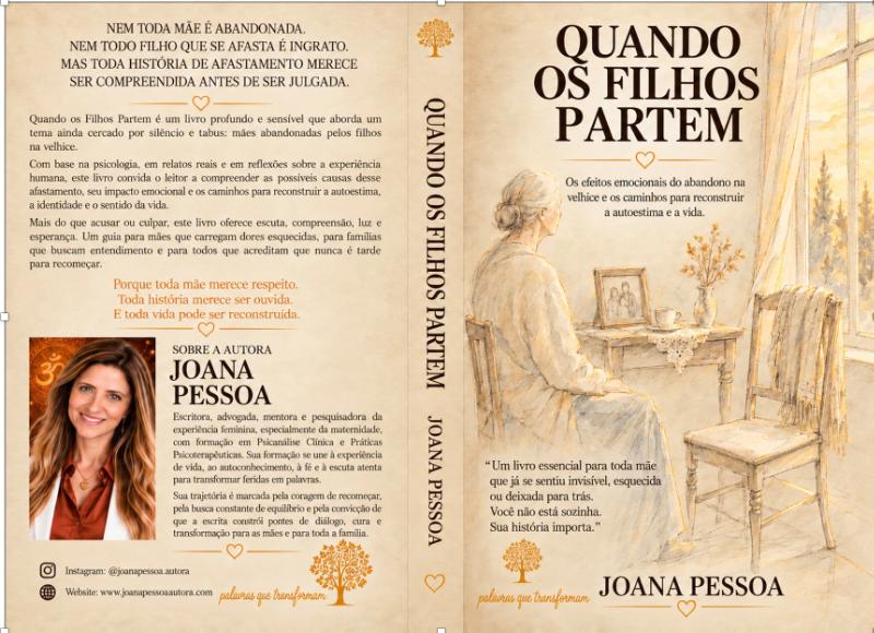 Achterkant van QUANDO OS FILHOS PARTEM