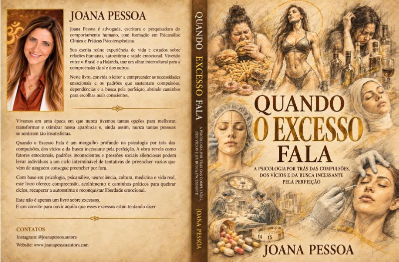Achterkant van QUANDO O EXCESSO FALA