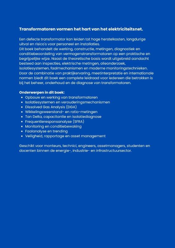Achterkant van Transformatoren