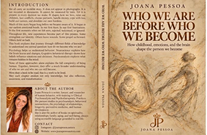 Achterkant van WHO WE ARE BEFORE WHAT WE BECOME