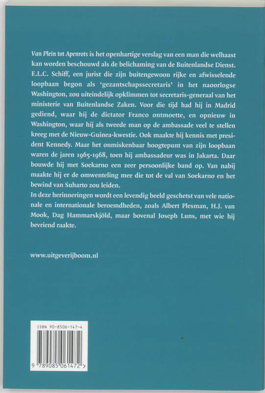 Achterkant van Van Plein tot Apenrots