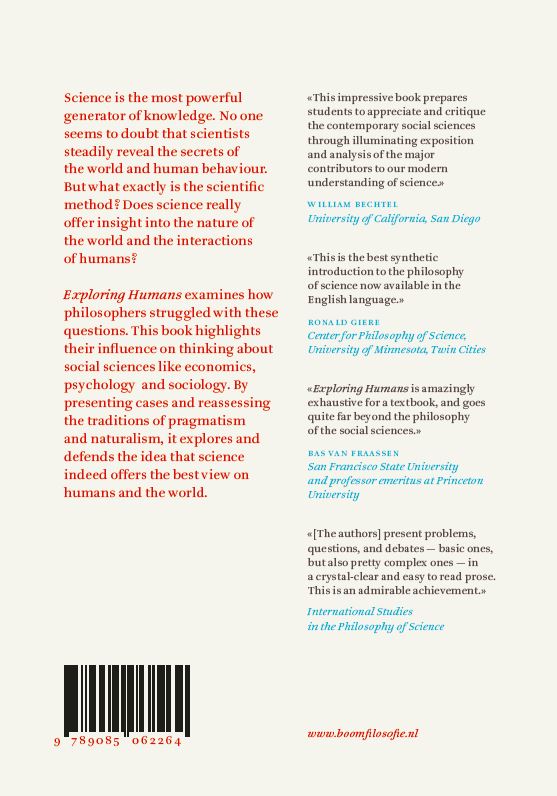 Achterkant van Exploring Humans