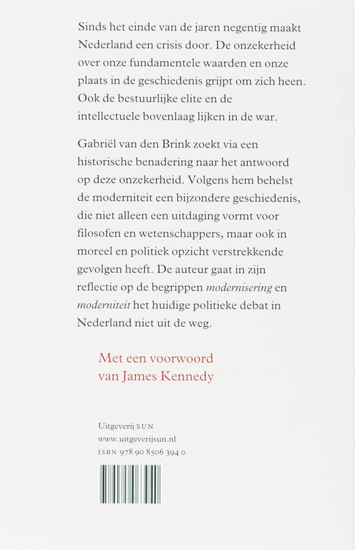 Achterkant van Moderniteit als opgave