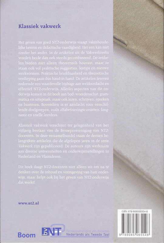 Achterkant van Klassiek vakwerk