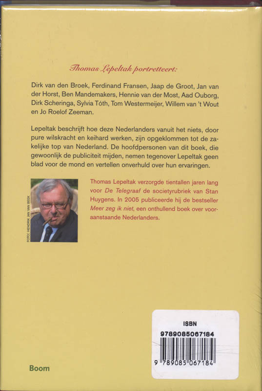Achterkant van Zo werden wij rijk