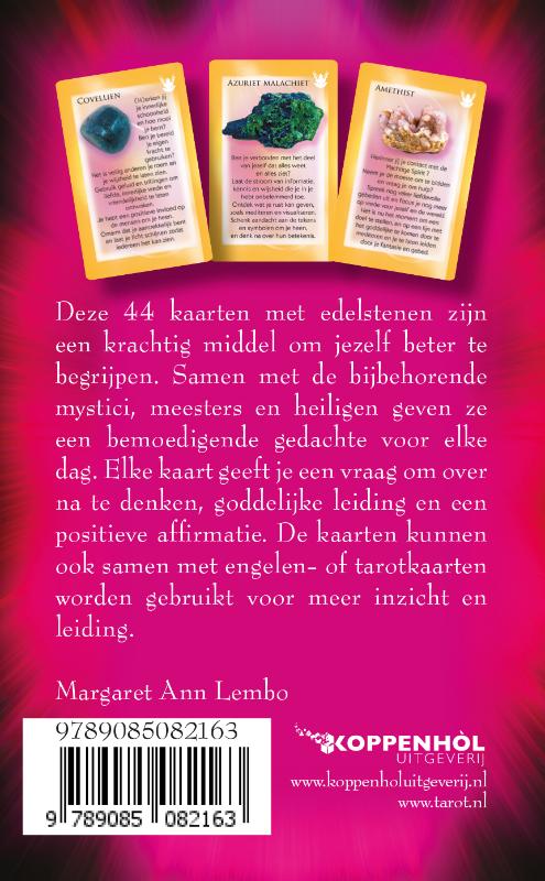 Achterkant van Meesters, mystici & heiligen beschermers van Edelstenen