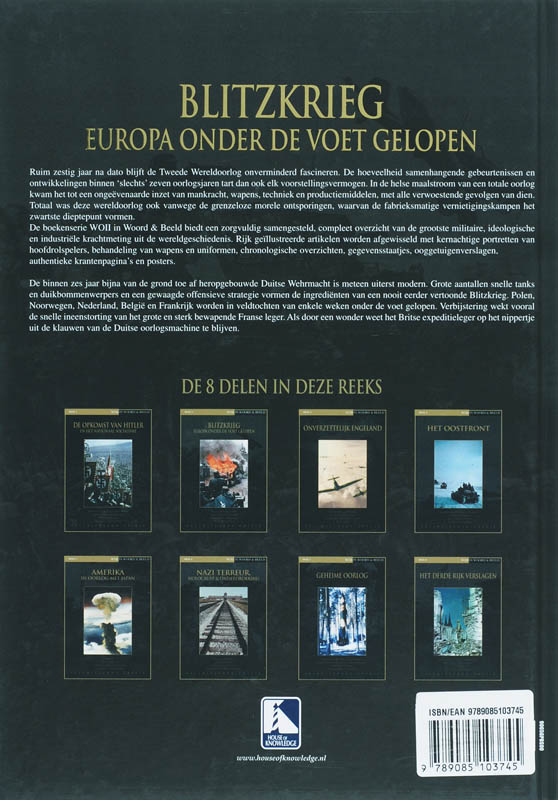 Achterkant van Blitzkrieg