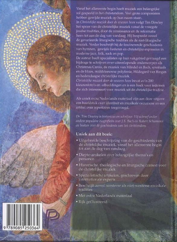 Achterkant van Christelijke muziek