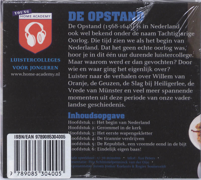 Achterkant van De Opstand