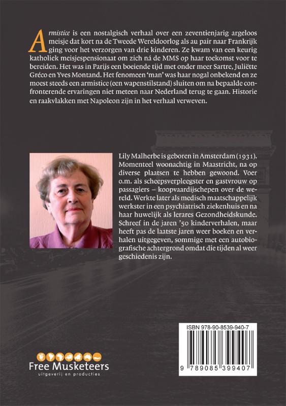 Achterkant van Armistice
