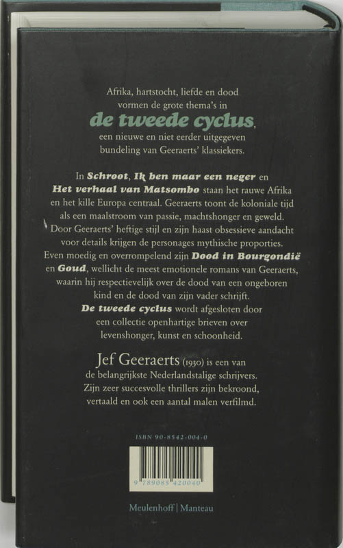 Achterkant van De tweede cyclus