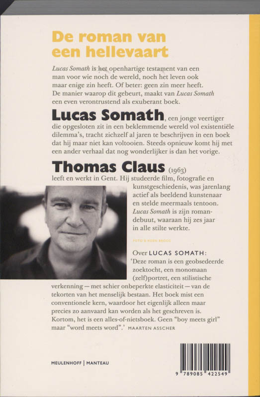 Achterkant van Lucas Somath