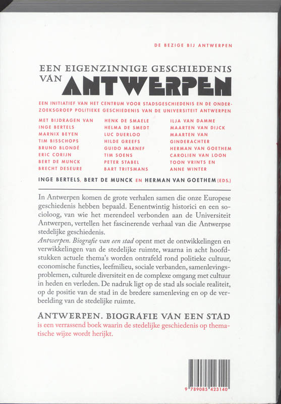 Achterkant van Antwerpen