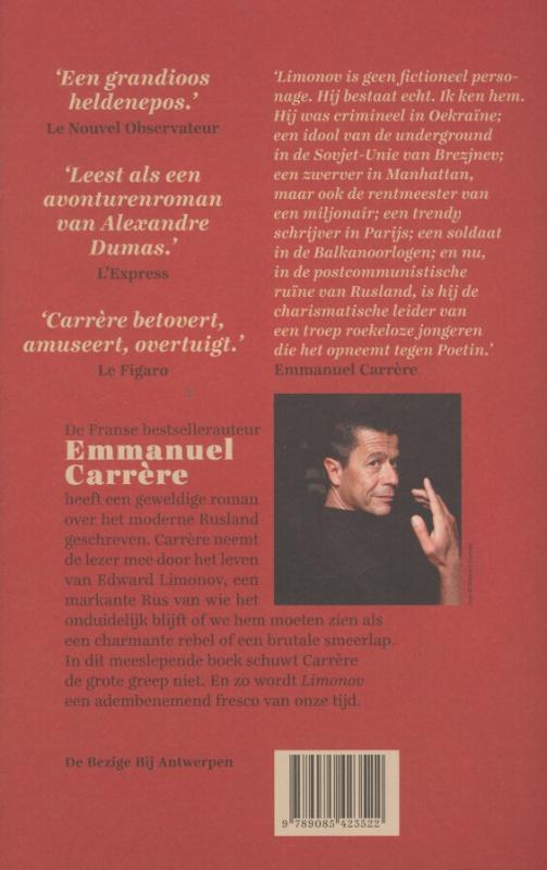 Achterkant van Limonov