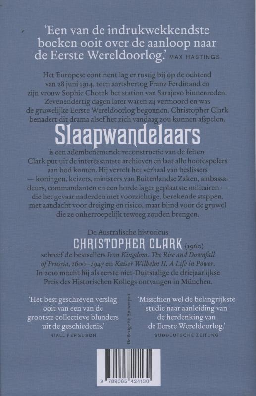 Achterkant van Slaapwandelaars