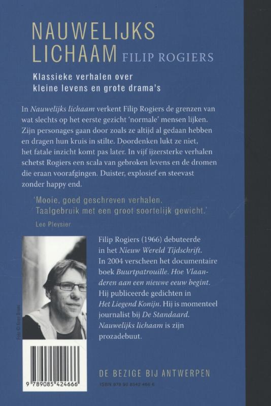 Achterkant van Nauwelijks lichaam