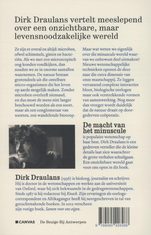 Achterkant van De macht van het minuscule