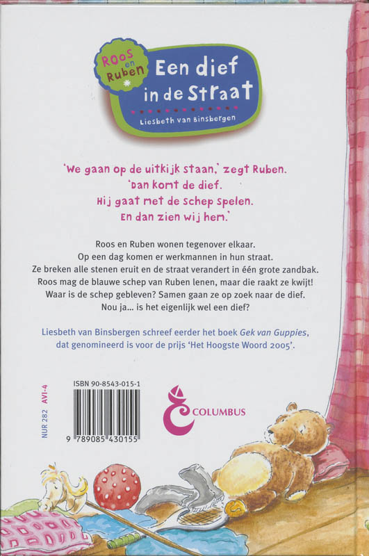 Achterkant van Een dief in de straat