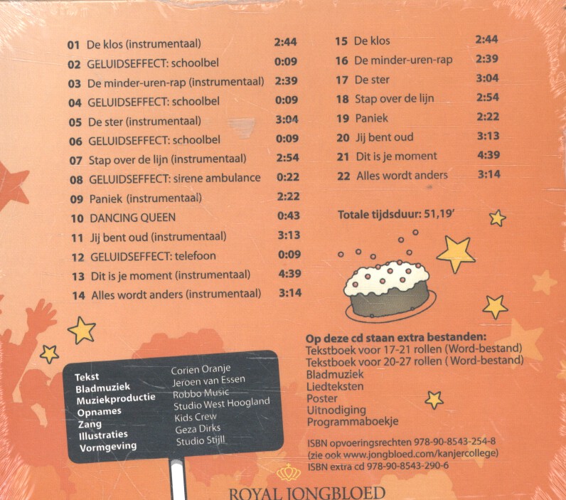Achterkant van Het Kanjer college