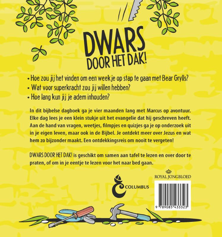 Achterkant van Dwars door het dak!